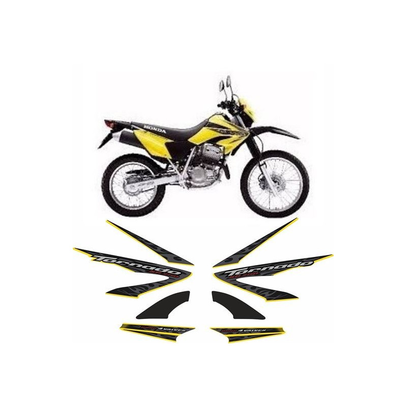 Stickers decals HONDA XR 250 Tornado 2008