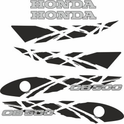 ADHESIVO SET HONDA CB 500 YEAR 1994 - 1995