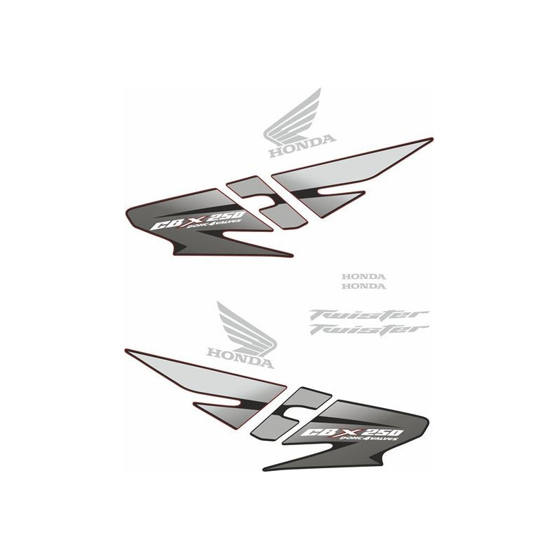 STICKER HONDA CBX 250 YEAR 2007
