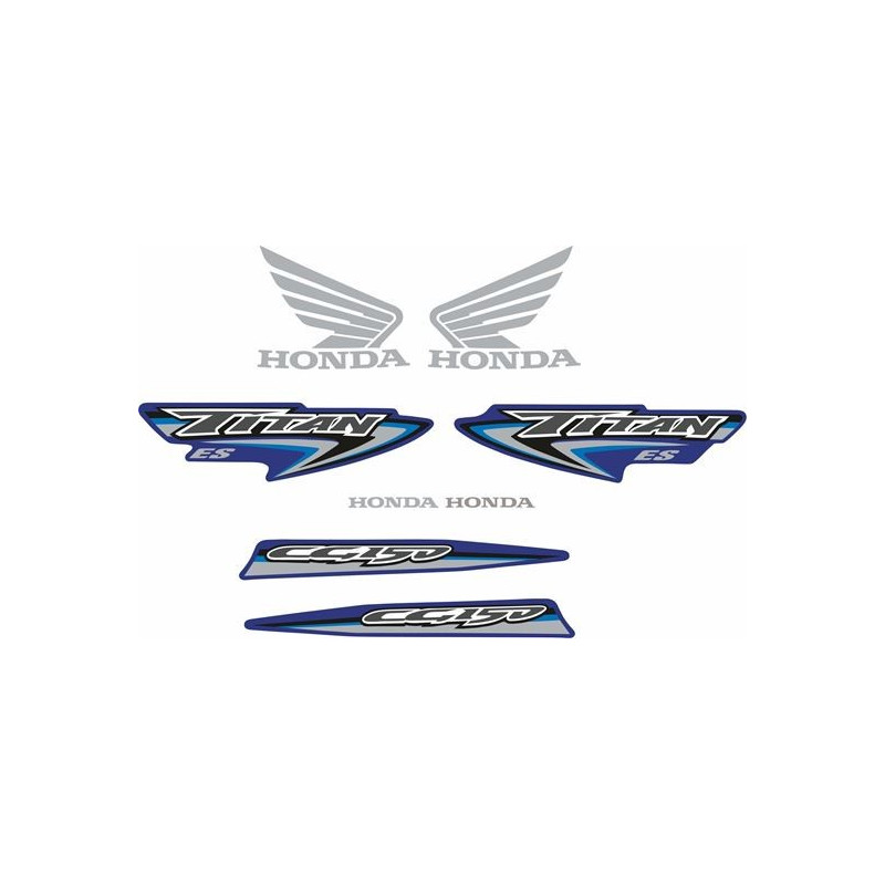 ADHESIVOS HONDA CG150 ES Titan 2007