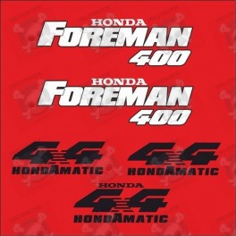 Stickers decals Honda FORMAN 400