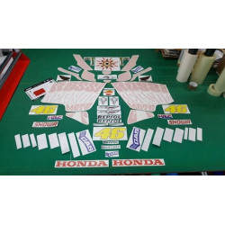 AUTOCOLLANT HONDA CBR RC211V 2003 Valencia WSB Repsol super bike