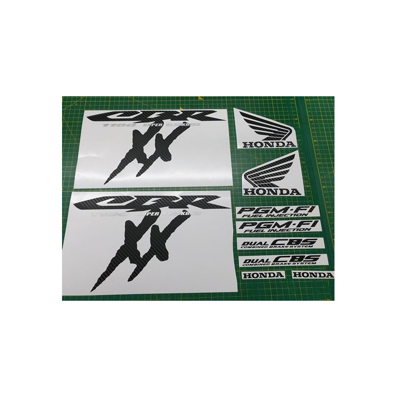 AUTOCOLLANT HONDA CBR Super Blackbird CARBON 2000 - 2004