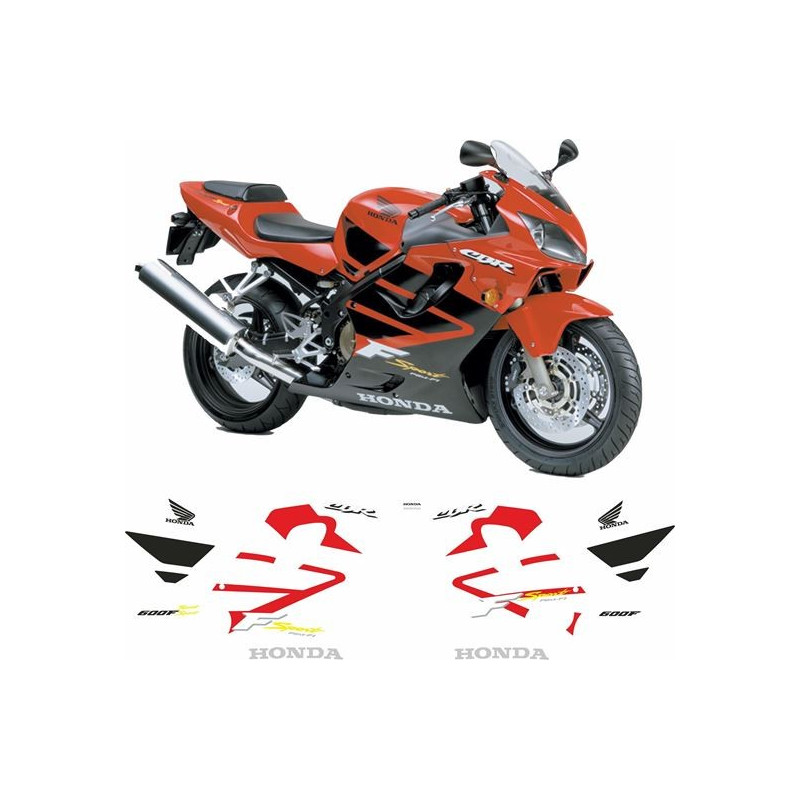 AUTOCOLLANT HONDA CBR 600F Sport 2001 - 2002