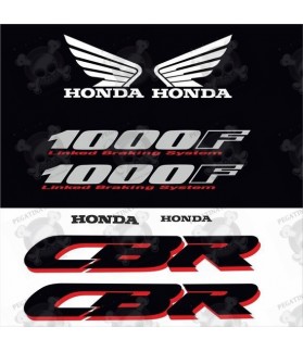 STICKERS HONDA CBR 1000F 1993 (Linked Braking System) (Compatible Product)