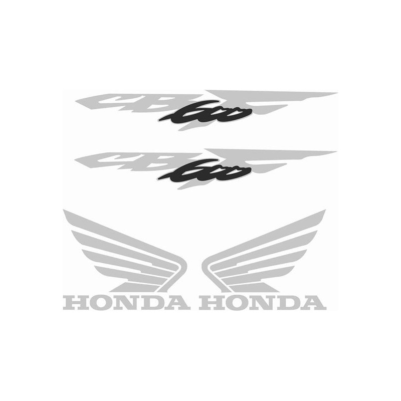 AUTOCOLLANT SET HONDA Hornet CB 600F 2000 - 2002