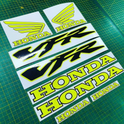 ADESIVI HONDA VFR 800 V 2005-2006 YELLOW FLUOR