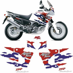 HONDA AFRICA TWIN XRV  750 YEAR 1997-1998 ADESIVOS
