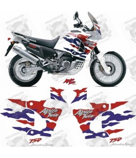 HONDA AFRICA TWIN XRV 750 YEAR 1997-1998 DECALS (Compatible Product)