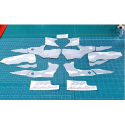 HONDA AFRICA TWIN YEAR 1997-1998 DECALS