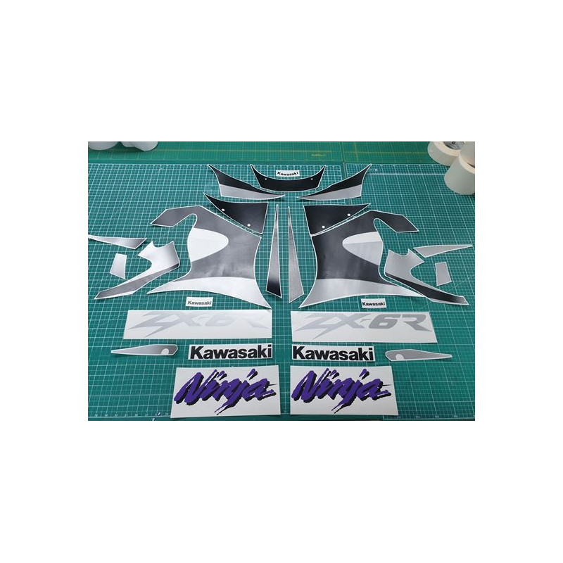 Kawasaki ZX-6R NINJA YEAR 1999 ADHESIVOS