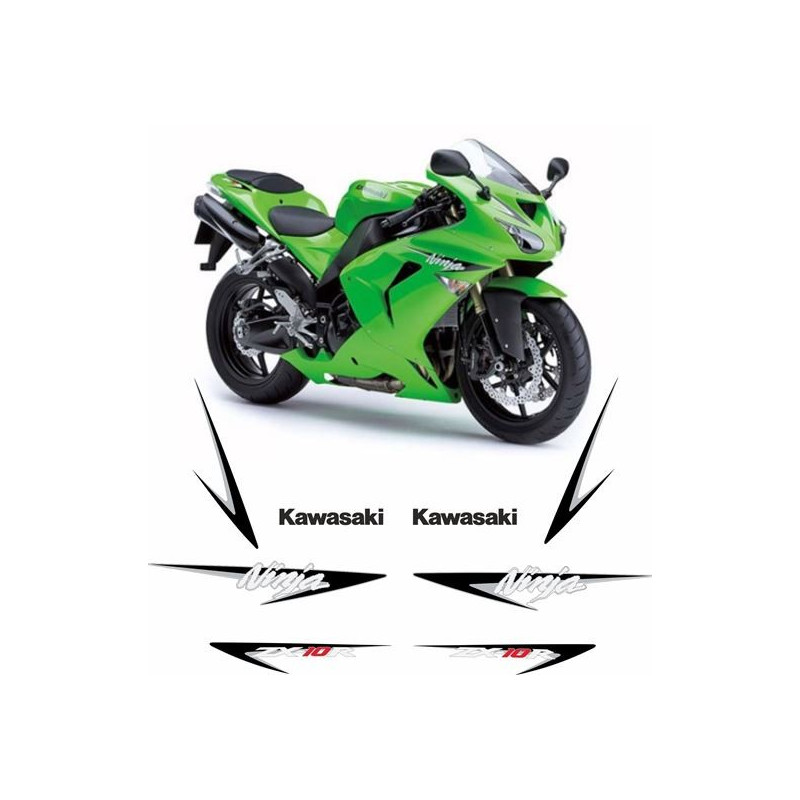 KAWASAKI ZX-10R Ninja YEAR 2007 DECALS