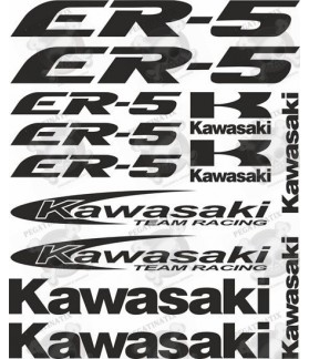 ADHESIVOS KAWASAKI ER-5 YEAR 1997 - 2007 (Producto compatible)