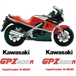 KAWASAKI GPZ 600R YEAR 1986 ADESIVI
