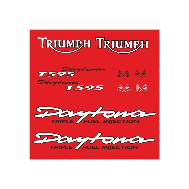 TRIUMPH Daytona T595 AUFKLEBER