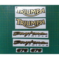 TRIUMPH Daytona 675 YEAR 2005-2006 ADHESIVOS