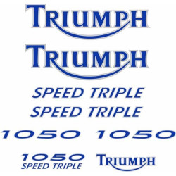 TRIUMPH Speed Triple 1050 DECALS