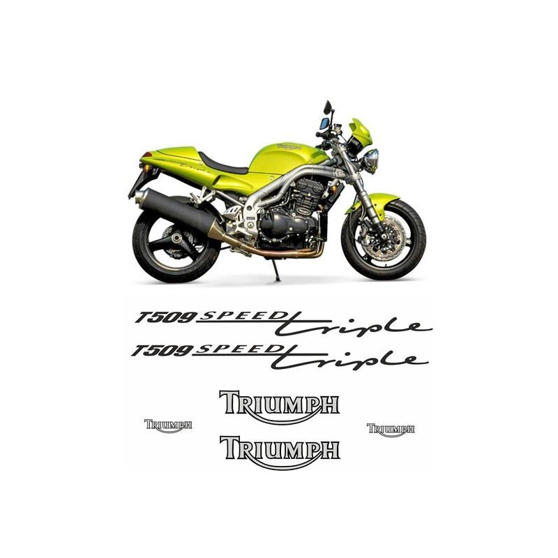 TRIUMPH Speed Triple T509 YEAR 1997-1998 DECALS