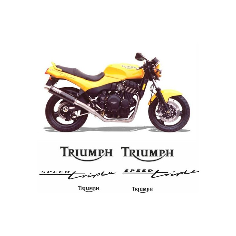 TRIUMPH Speed Triple YEAR 1994-1996 DECALS