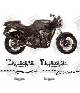 TRIUMPH Speed Triple YEAR 1994-1996 STICKERS (Compatible Product)