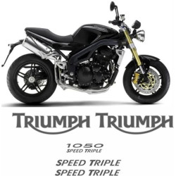 TRIUMPH Speed Triple 1050 YEAR 2005-2010 AUFKLEBER