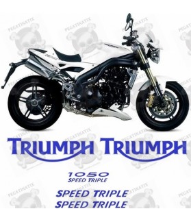 TRIUMPH Speed Triple 1050 YEAR 2005-2010 AUFKLEBER