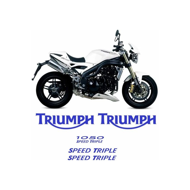 TRIUMPH Speed Triple 1050 YEAR 2005-2010 ADHESIVOS