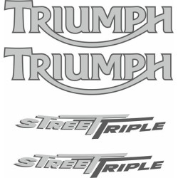 TRIUMPH Street Triple DECALS