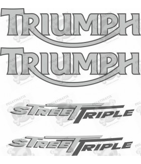 TRIUMPH Street Triple ADESIVOS (Produto compatível)