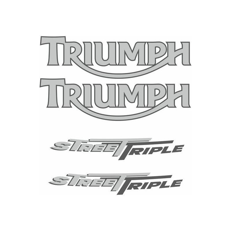 TRIUMPH Street Triple DECALS