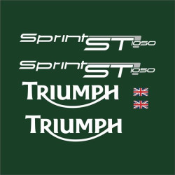 TRIUMPH Sprint ST 1050 YEAR 2011-2012 Racing ADESIVOS