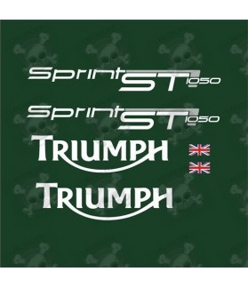 TRIUMPH Sprint ST 1050 YEAR 2011-2012 Racing STICKERS (Compatible Product)