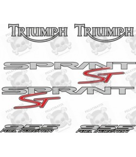 TRIUMPH Sprint ST 955i YEAR 1998-2002 STICKERS (Compatible Product)
