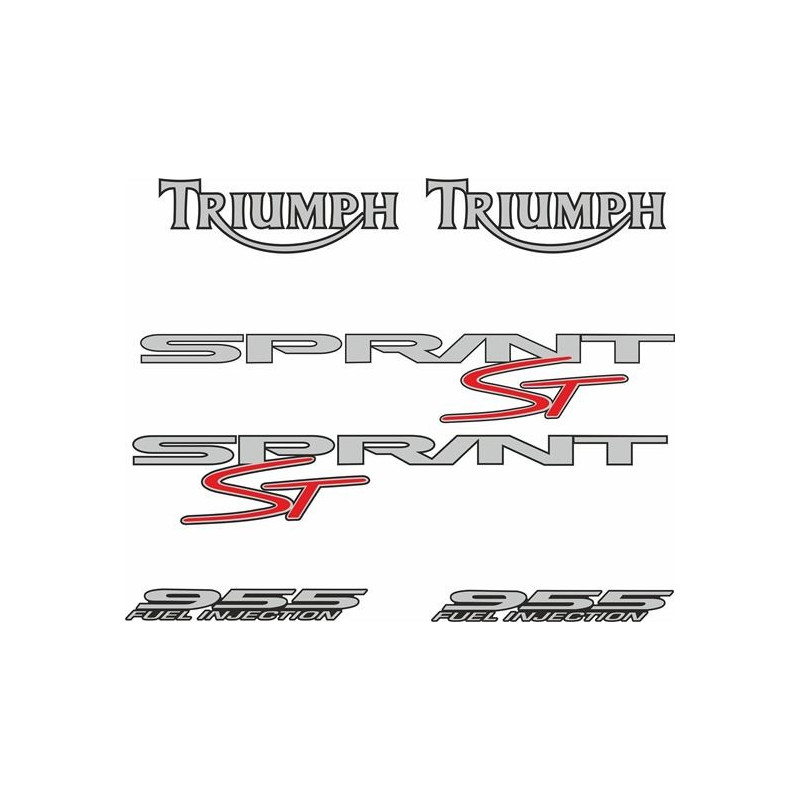 TRIUMPH Sprint ST 955i YEAR 1998-2002 DECALS