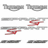 TRIUMPH Sprint ST 955i YEAR 1998-2002 AUFKLEBER