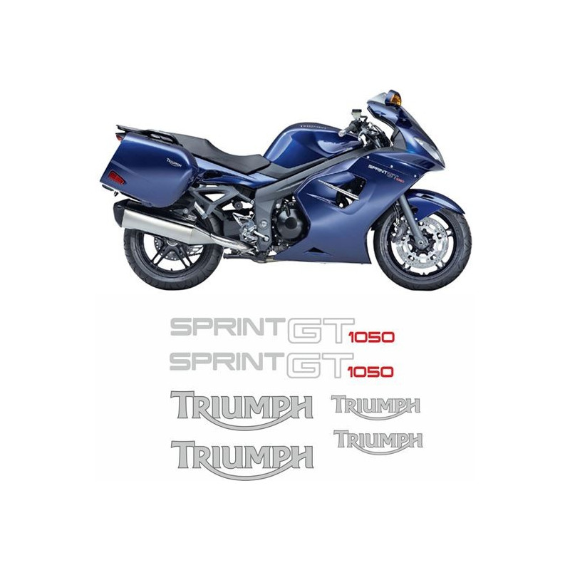 TRIUMPH Sprint GT 1050 YEAR 2010-2016 ADESIVI