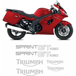 TRIUMPH Sprint GT 1050 SE YEAR 2014-2015 DECALS