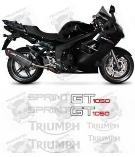 TRIUMPH Sprint GT 1050 SE YEAR 2010-2016 STICKERS (Compatible Product)
