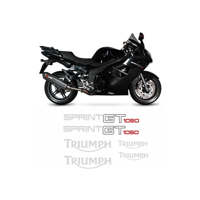 TRIUMPH Sprint GT 1050 SE YEAR 2010-2016 ADHESIVOS