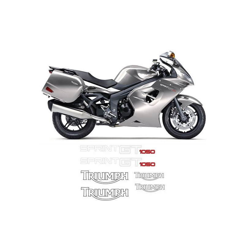 TRIUMPH Sprint GT 1050 YEAR 2010-2016 DECALS