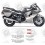 TRIUMPH Sprint GT 1050 YEAR 2010-2016 DECALS (Compatible Product)