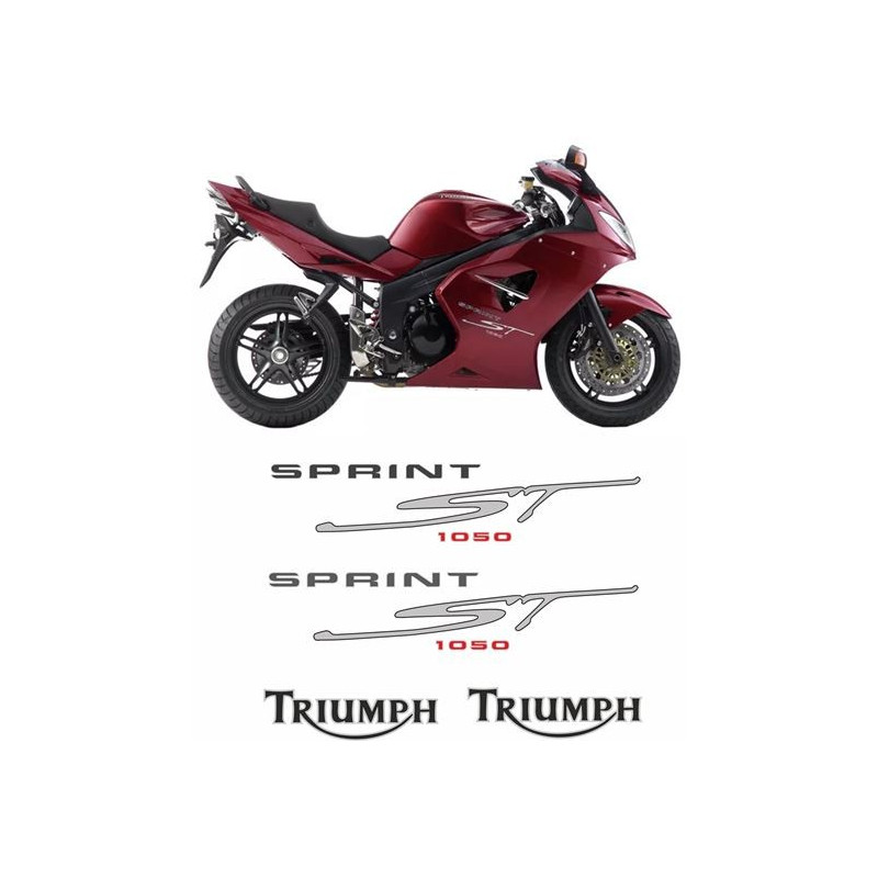 TRIUMPH Sprint ST 1050 YEAR 2005-2006 ADESIVOS