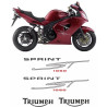 TRIUMPH Sprint ST 1050 YEAR 2005-2006 ADESIVOS