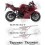 TRIUMPH Sprint ST 1050 YEAR 2005-2006 STICKERS (Compatible Product)