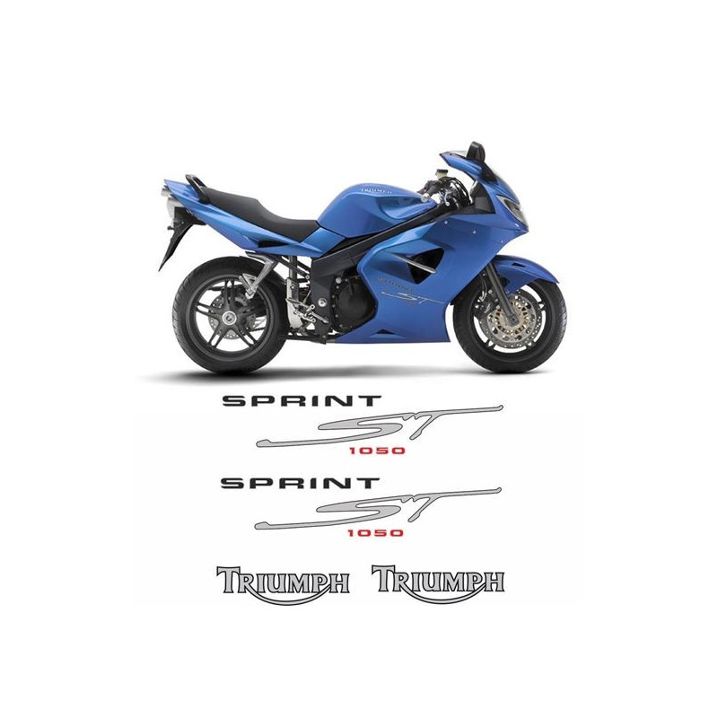 TRIUMPH Sprint ST 1050 YEAR 2005-2010 DECALS