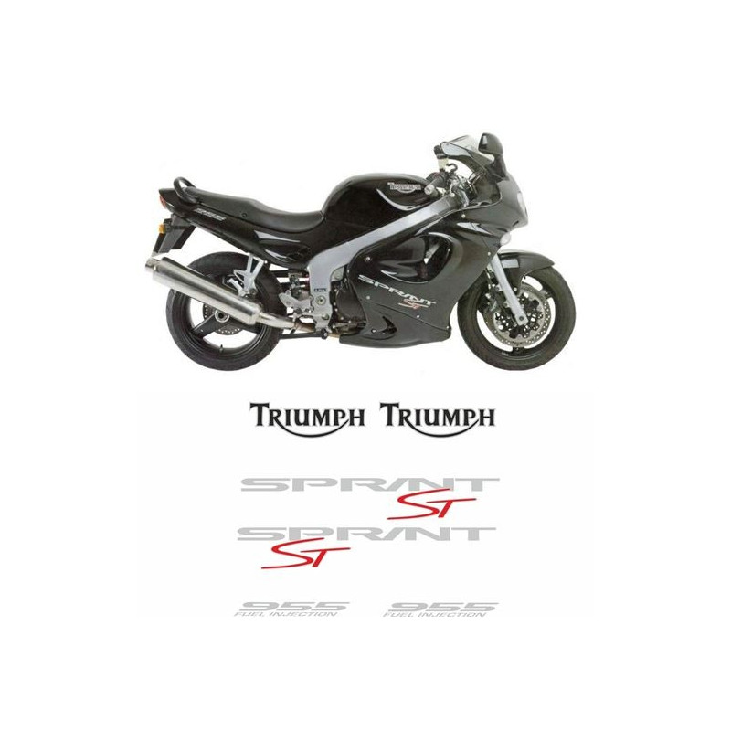 TRIUMPH Sprint ST 955i YEAR 1998-2002 ADESIVI