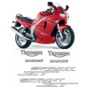 TRIUMPH Sprint ST 955i YEAR 2002-2004 DECALS