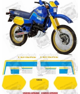 Yamaha TT600Z Tenere YEAR 1986 STICKERS (Producto compatible)