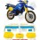Yamaha TT600Z Tenere YEAR 1986 STICKERS (Compatible Product)