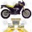 Yamaha TDR250 YEAR 1988-1992 STICKERS (Compatible Product)
